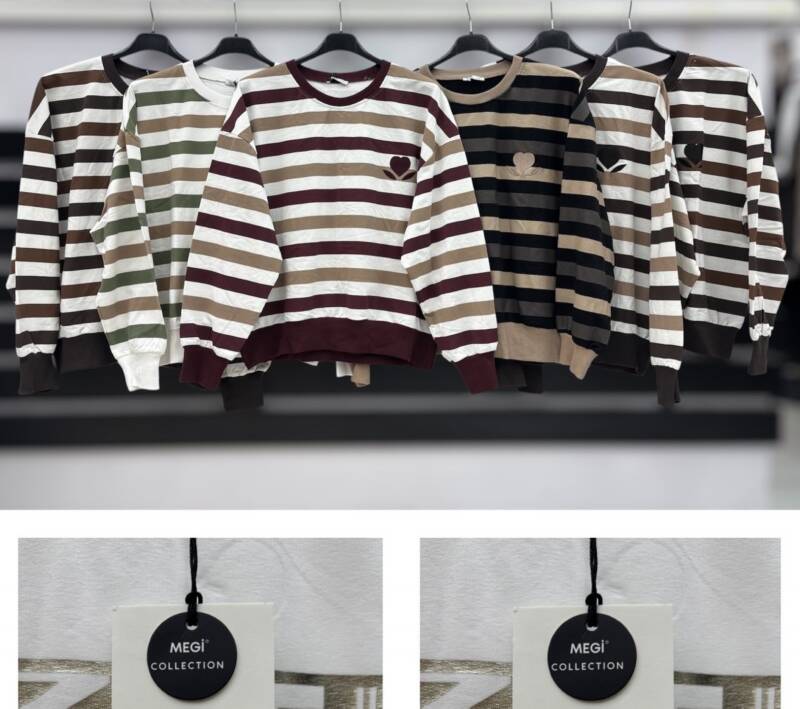 Bluzki damskie Roz S-XL, Mix Kolor Paczka 12 szt